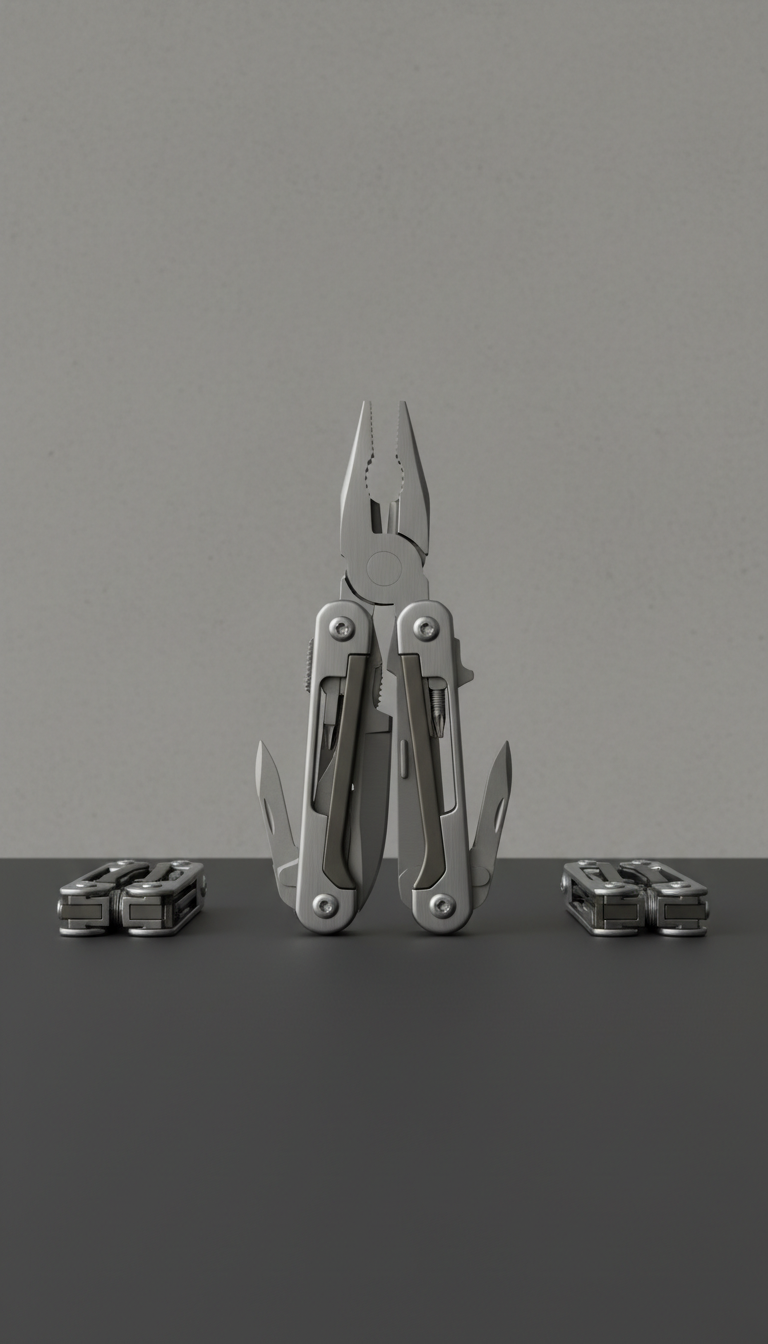 Metro steel pocket-sized multitool