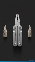 Aerospace-grade aluminum multitool